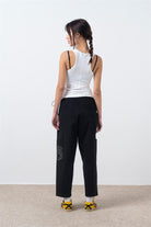 Fifty Pieces-Beyaz Halter Yaka Atlet-Top-4-Milagron.com