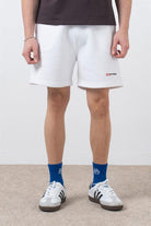 Fifty Pieces-Beyaz Loose Fit Jogger Şort-Şort-2-Milagron.com