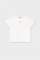 Fifty Pieces-Beyaz Loose Fit Sırt Baskılı T-Shirt-T-Shirts-7-Milagron.com