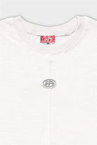 Fifty Pieces-Beyaz Loose Fit Sırt Baskılı T-Shirt-T-Shirts-8-Milagron.com