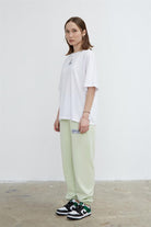Fifty Pieces-Beyaz Oversize Basic T-Shirt-T-Shirts-4-Milagron.com