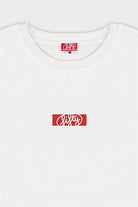 Fifty Pieces-Beyaz Oversize Sırt Baskılı T-Shirt-T-Shirts-6-Milagron.com