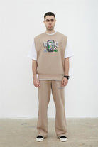 Fifty Pieces-Boz Oversize Süveter-Sweatshirts & Hoodies-3-Milagron.com