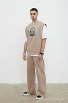 Fifty Pieces-Boz Oversize Süveter-Sweatshirts & Hoodies-4-Milagron.com