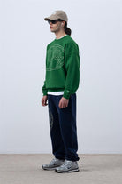 Fifty Pieces-Canlı Yeşil Core Oversize Sweatshirt-Sweatshirts & Hoodies-5-Milagron.com