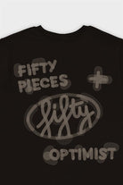 Erkek Kahverengi Regular Fit Sırt Baskılı T-Shirt