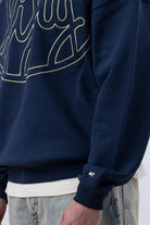 Erkek Lacivert Core Oversize Sweatshirt