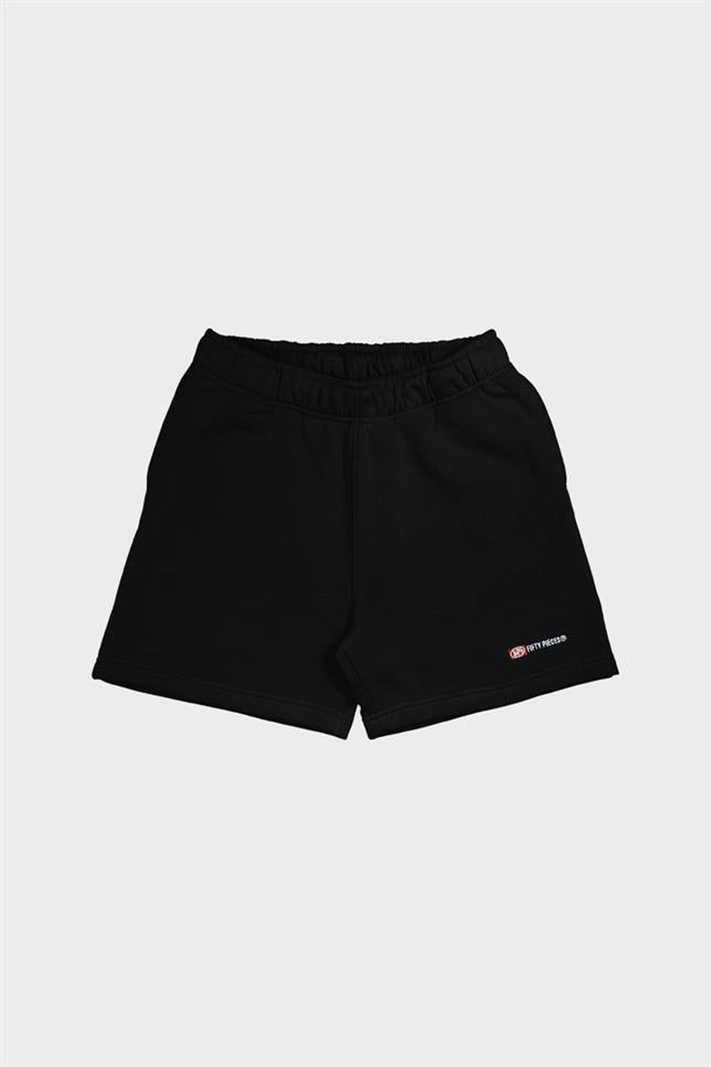 Erkek Siyah Loose Fit Jogger Şort