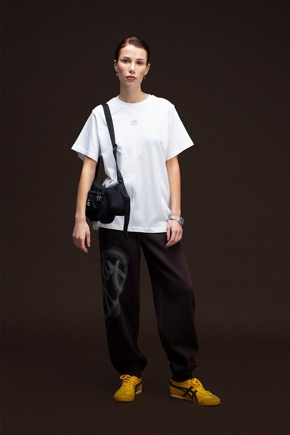 Fifty Pieces-Kahverengi Loose Fit Jogger Pantolon-Eşofman-2-Milagron.com