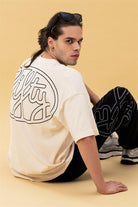 Fifty Pieces-Kum Core Düşük Omuzlu T-Shirt-T-Shirts-2-Milagron.com