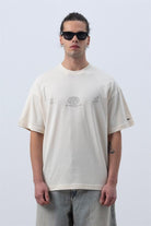 Fifty Pieces-Kum Core Düşük Omuzlu T-Shirt-T-Shirts-3-Milagron.com