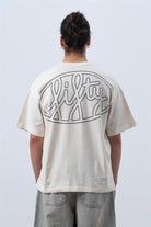 Fifty Pieces-Kum Core Düşük Omuzlu T-Shirt-T-Shirts-4-Milagron.com