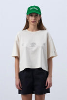 Fifty Pieces-Kum Core Oversize Mid Length T-Shirt-T-Shirts-1-Milagron.com