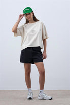 Fifty Pieces-Kum Core Oversize Mid Length T-Shirt-T-Shirts-4-Milagron.com