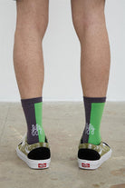 Fifty Pieces-Lila Mint Kırmızı 6'lı Kontrast Şeritli Çorap-Çorap-4-Milagron.com