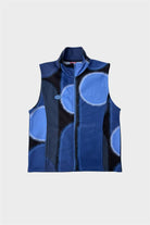 Fifty Pieces-Mavi Fermuarlı Polar Yelek-Yelek-5-Milagron.com