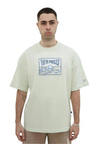 Fifty Pieces-Mint Düşük Omuzlu T-Shirt-T-Shirts-1-Milagron.com