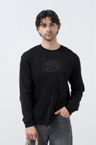 Fifty Pieces-Siyah Uzun Kollu T-Shirt-T-Shirts-1-Milagron.com