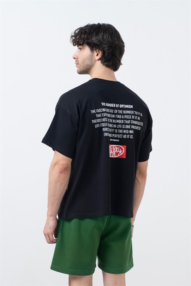 Fifty Pieces-Yeşil Loose Fit Jogger şort-Şort-4-Milagron.com