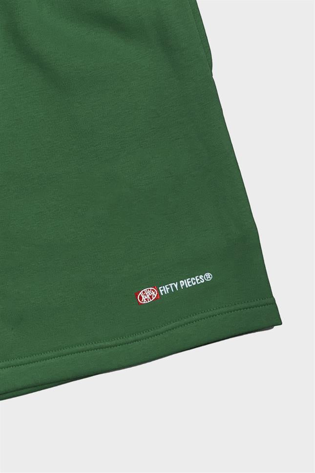 Fifty Pieces-Yeşil Loose Fit Jogger şort-Şort-6-Milagron.com