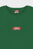 Fifty Pieces-Yeşil Oversize Sırt Baskılı T-Shirt-T-Shirts-8-Milagron.com