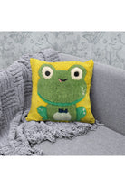 Fille á Fille Design Studio-Frog Pillow-Kırlent-2-Milagron.com