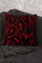 Fille á Fille Design Studio-Leopar Kırmızı Kırlent-Kırlent-2-Milagron.com