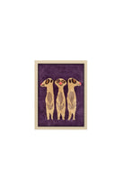 Fille á Fille Design Studio-Meerkat Tufted Artwork Tablo-Tablo-1-Milagron.com