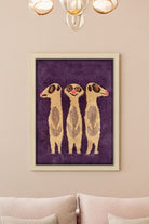 Fille á Fille Design Studio-Meerkat Tufted Artwork Tablo-Tablo-3-Milagron.com