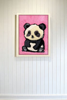 Fille á Fille Design Studio-Panda Tufted Artwork Tablo-Tablo-1-Milagron.com