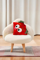 Fille á Fille Design Studio-Red Lava Pillow-Kırlent-2-Milagron.com