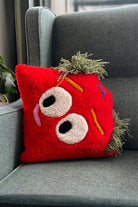 Fille á Fille Design Studio-Red Lava Pillow-Kırlent-4-Milagron.com