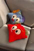 Fille á Fille Design Studio-Red Lava Pillow-Kırlent-5-Milagron.com