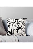 Fille á Fille Design Studio-Siyah Akış Kırlent-Kırlent-2-Milagron.com