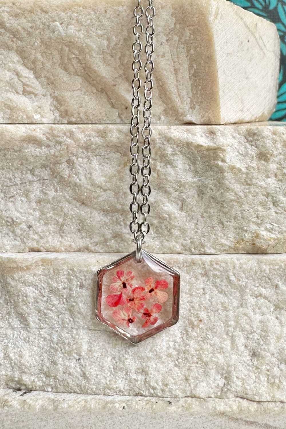 Fiorel Design-Daıly Bloom - Pink-Kolye-4-Milagron.com