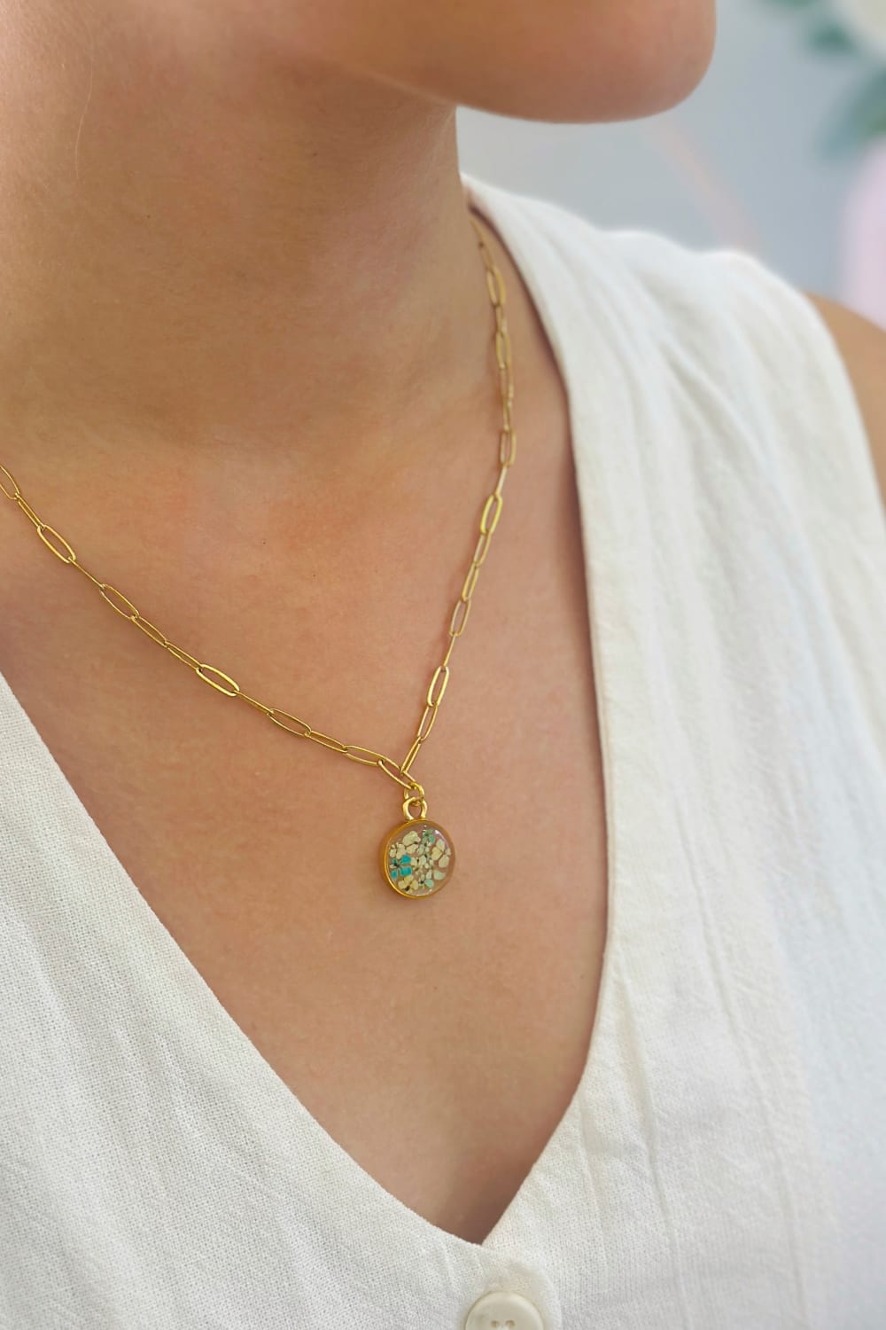 Fiorel Design-Golden Garden Circle - Blue-Kolye-2-Milagron.com