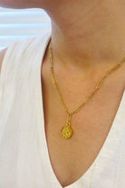 Fiorel Design-Golden Garden Circle - Honey-Kolye-2-Milagron.com