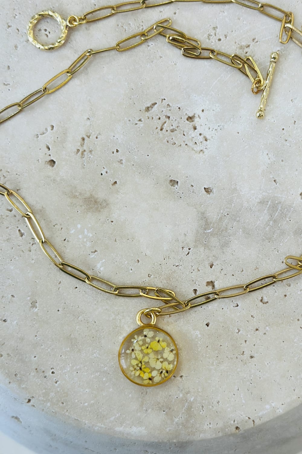 Fiorel Design-Golden Garden Circle - Honey-Kolye-3-Milagron.com