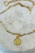 Fiorel Design-Golden Garden Circle - Honey-Kolye-3-Milagron.com