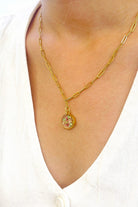 Fiorel Design-Golden Garden Circle - Ocean-Kolye-2-Milagron.com