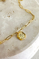 Fiorel Design-Golden Garden Hexagon - White Bileklik-Bileklik-1-Milagron.com