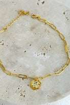 Fiorel Design-Golden Garden Hexagon - White Bileklik-Bileklik-3-Milagron.com