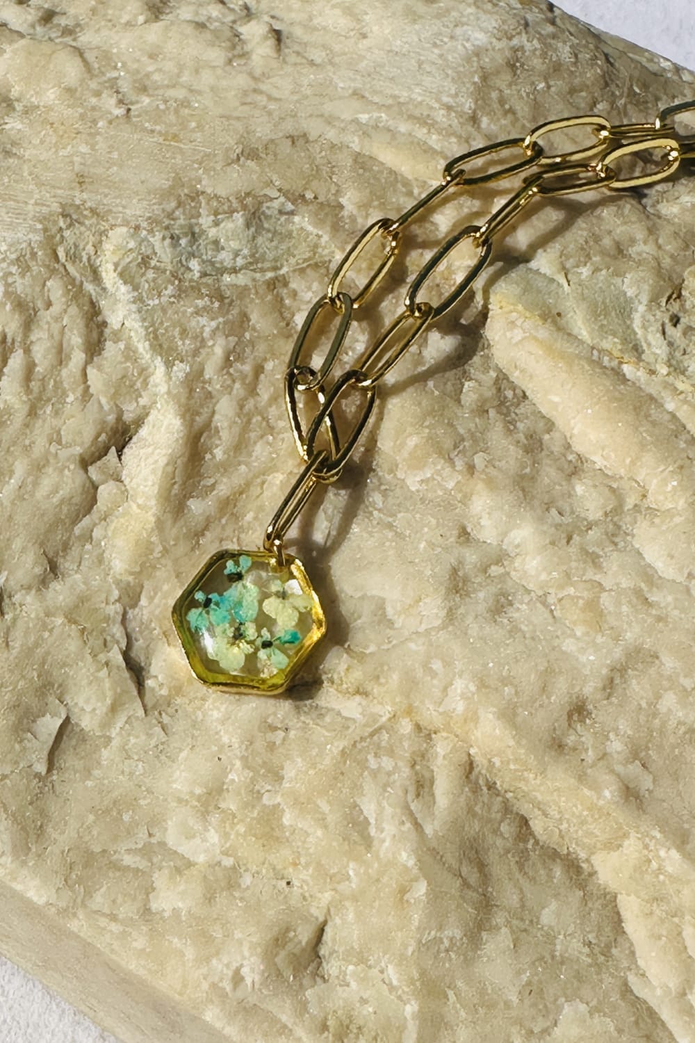 Fiorel Design-Golden Garden Lil Hexagon - Blue-Kolye-3-Milagron.com