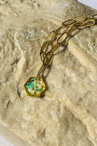 Fiorel Design-Golden Garden Lil Hexagon - Blue-Kolye-3-Milagron.com