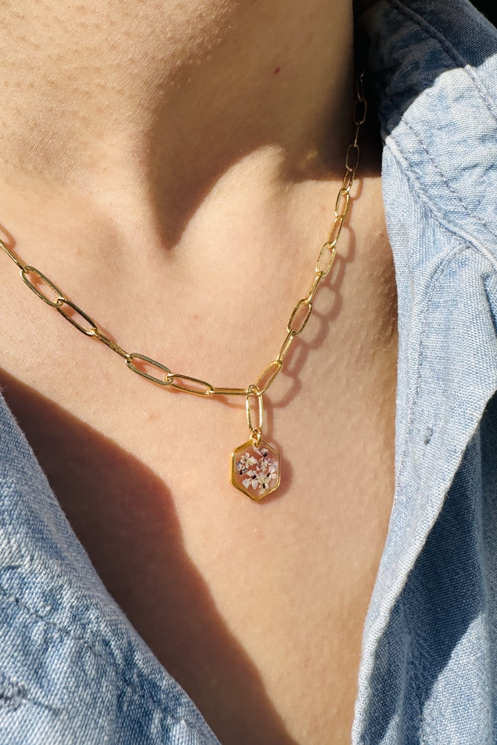 Fiorel Design-Golden Garden Lil Hexagon - Lilac-Kolye-2-Milagron.com