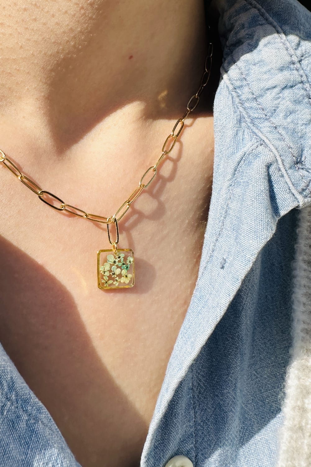 Fiorel Design-Golden Garden Lil Square - Blue-Kolye-2-Milagron.com