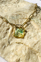 Fiorel Design-Golden Garden Lil Square - Blue-Kolye-3-Milagron.com