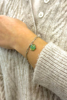 Fiorel Design-Golden Garden Rhodium - Blue Bileklik-Bileklik-2-Milagron.com