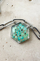 Fiorel Design-Golden Garden Rhodium - Blue Bileklik-Bileklik-3-Milagron.com