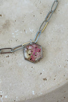 Fiorel Design-Golden Garden Rhodium - Purple Bileklik-Bileklik-1-Milagron.com